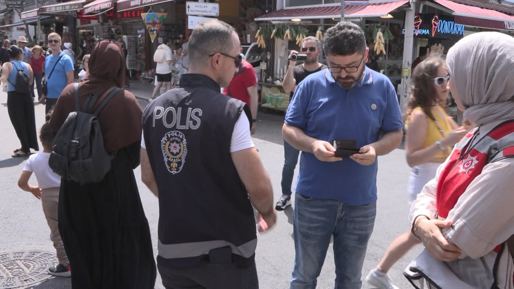 Büyükada'da kaçak göçmenlere yönelik denetim