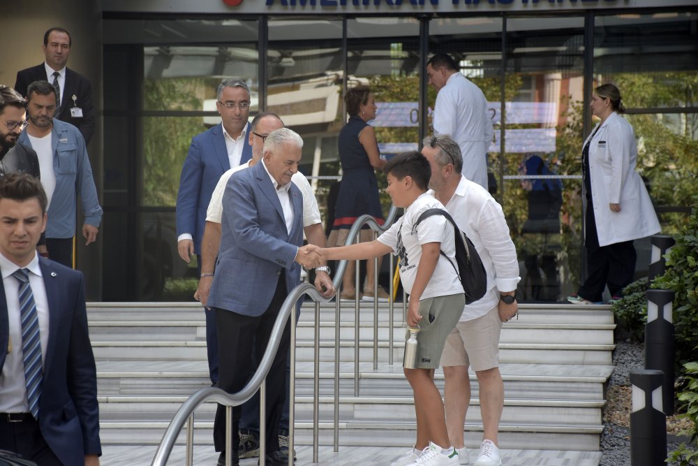 Binali Yıldırım, Sabancı çiftini ziyaret etti