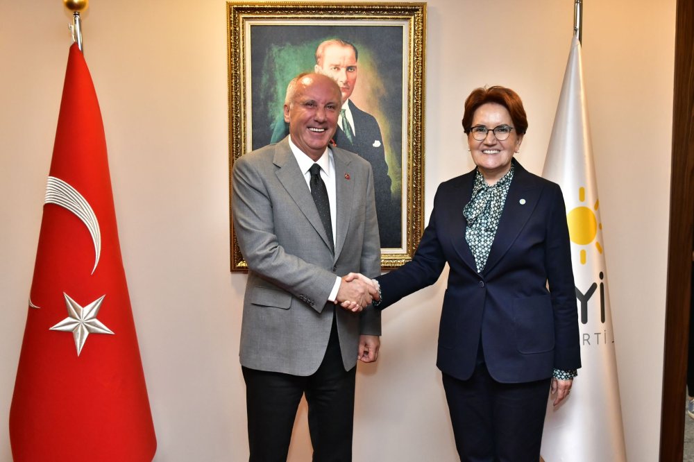 Muharrem İnce, Meral Akşener ile bir araya geldi