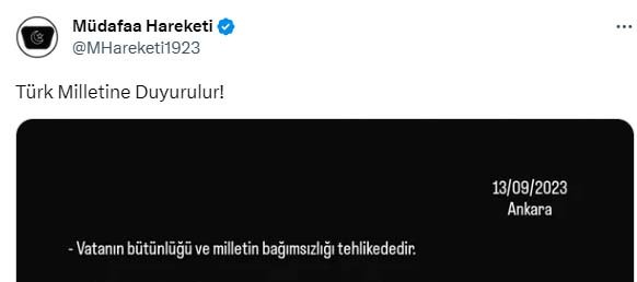 İsimsiz ve imzasız paylaşım yapan Müdafaa Hareketi'ne soruşturma