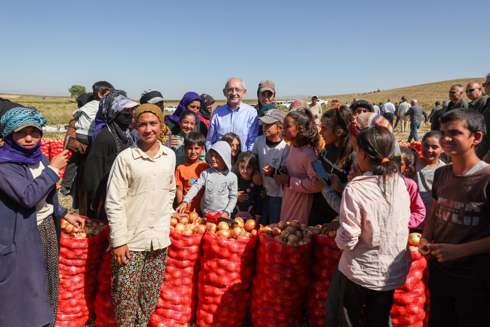 Kılıçdaroğlu tarım işçileriyle bir araya geldi: 'Çiftçi mağdur edilmemeli'