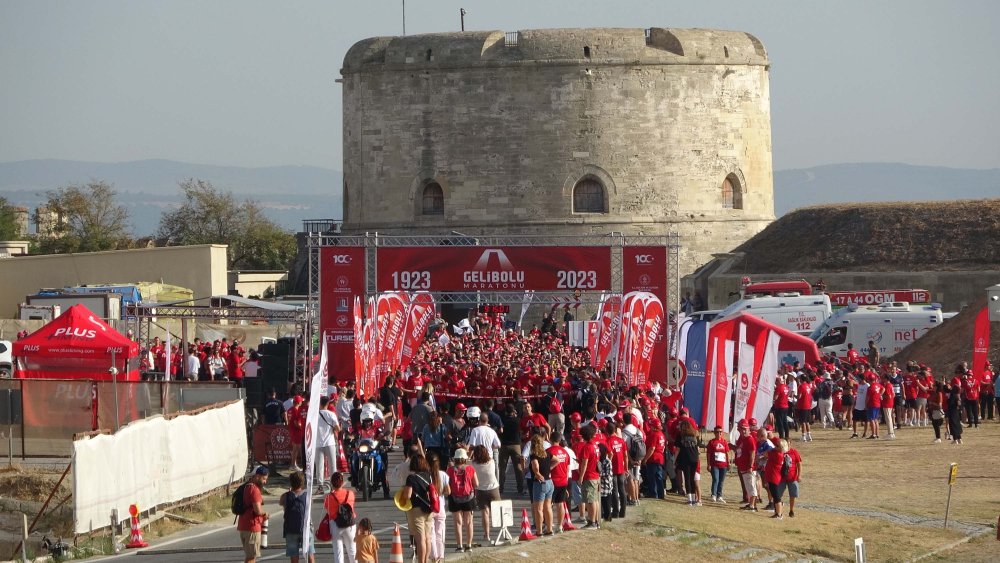 Gelibolu Maratonu'nda start verildi