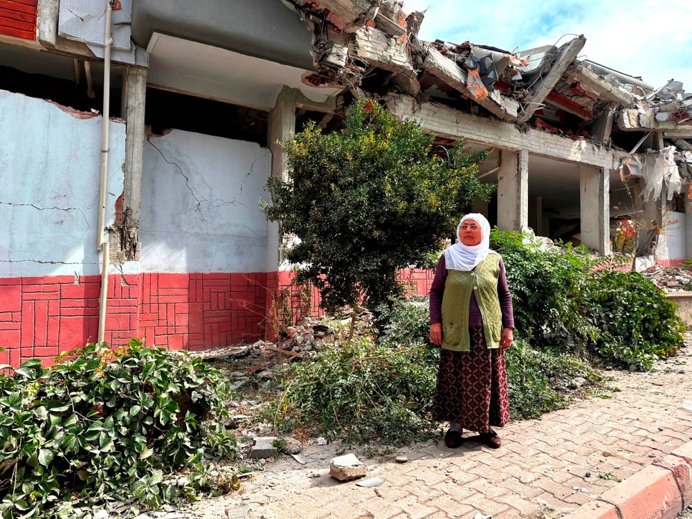 4 yıl sonra yeniden görmeye başlayan kadın: Enkazları görünce içim parçalandı