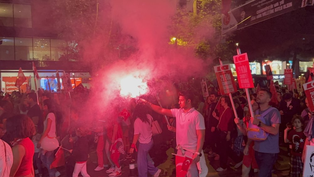 Kadıköy'de Cumhuriyet Bayramı coşkusu tüm hızıyla sürüyor