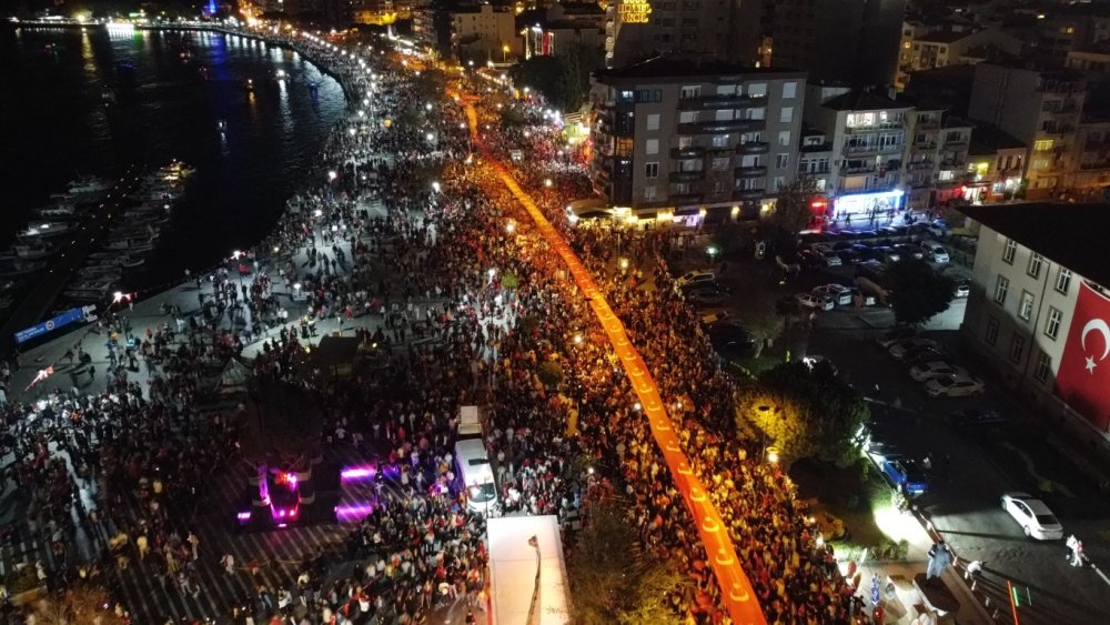 Çanakkale'de 100. yıl ve Cumhuriyet Bayramı coşkusu