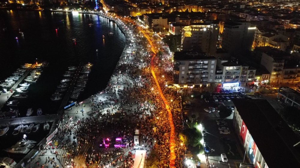 Çanakkale'de 100. yıl ve Cumhuriyet Bayramı coşkusu