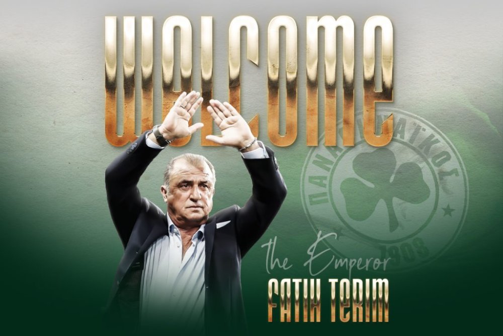 Panathinaikos'ta resmen Fatih Terim dönemi başladı