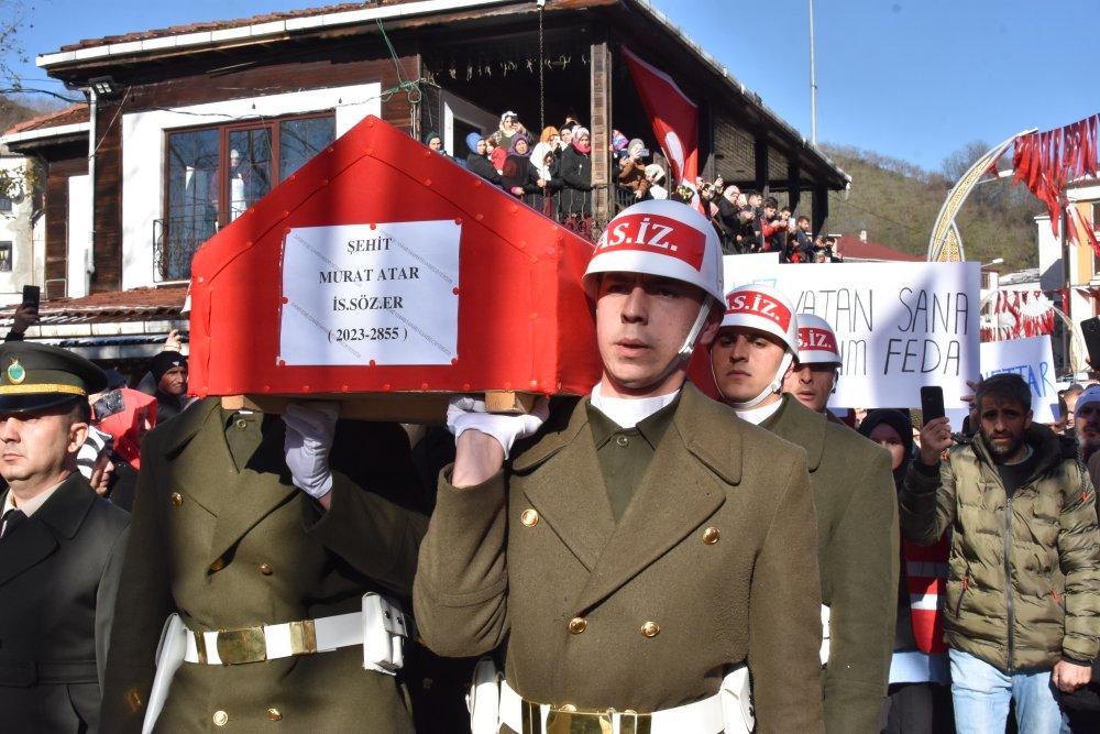 Şehit Murat Atar, Ordu'da son yolculuğuna uğurlandı