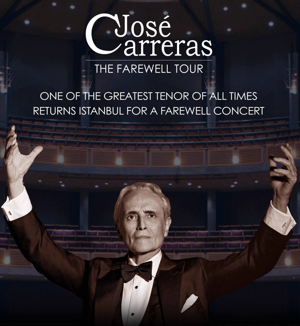 Jose Carreras İstanbul'a geliyor