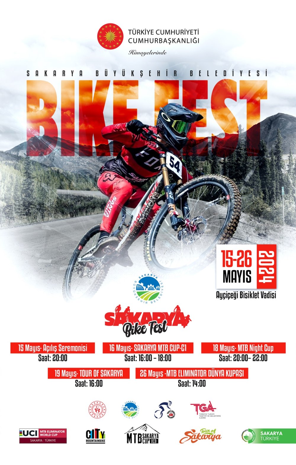 Sakarya Bike Fest başladı!