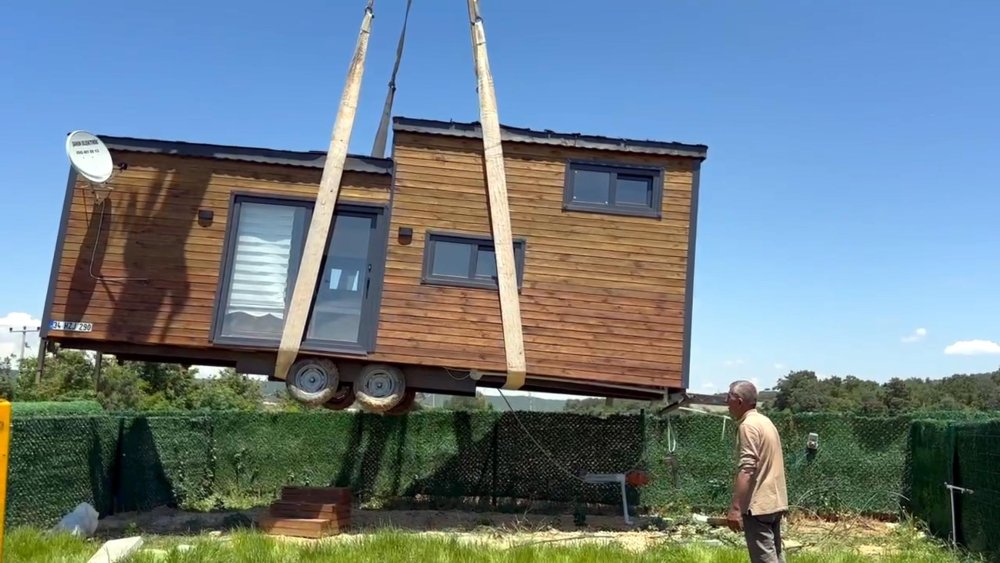 Edirne'deki tiny house'ların kaldırılmasına muhtarlar ve çiftçilerden destek geldi