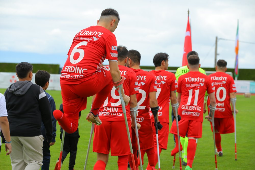 Ampute Milli Futbol Takımı, İsrail'i 6-0 mağlup etti