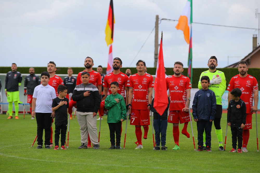 Ampute Milli Futbol Takımı, İsrail'i 6-0 mağlup etti