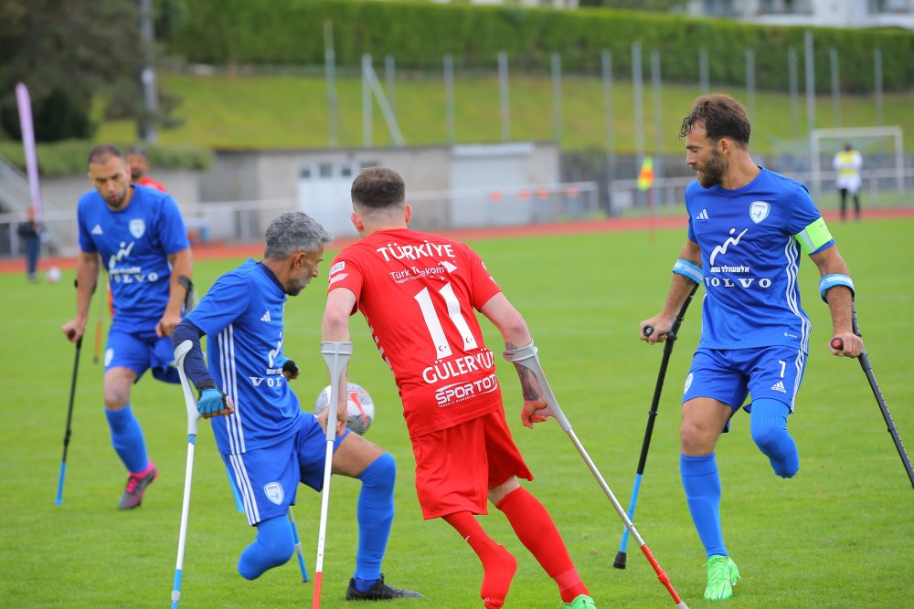 Ampute Milli Futbol Takımı, İsrail'i 6-0 mağlup etti