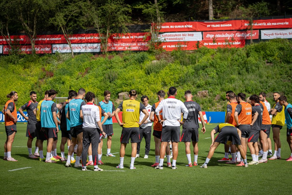 A Milli Futbol Takımı, Avusturya maçının hazırlıklarına tam gaz devam ediyor