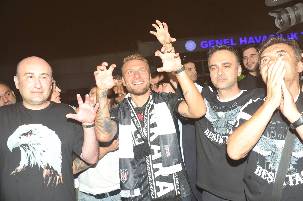 Ciro Immobile, Beşiktaş için İstanbul’a geldi