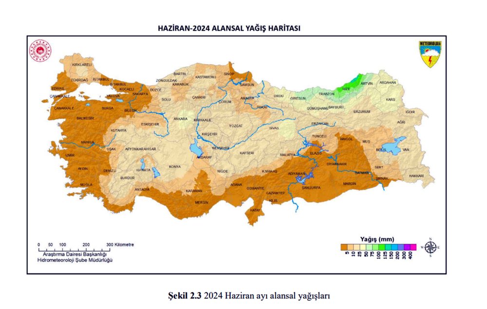 Haziran ayında son 23 yılın kuraklık rekoru kırıldı!