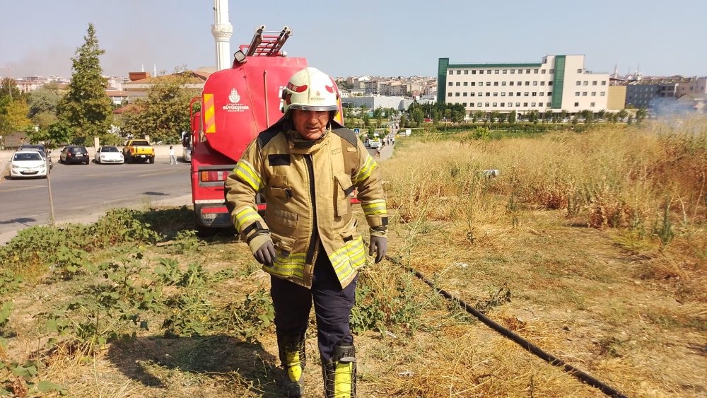 Silivri'de 10 dakika arayla iki yangın çıktı