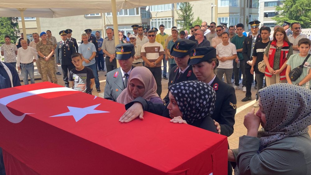 Şehit Astsubay Kalaz, son yolculuğuna uğurlandı