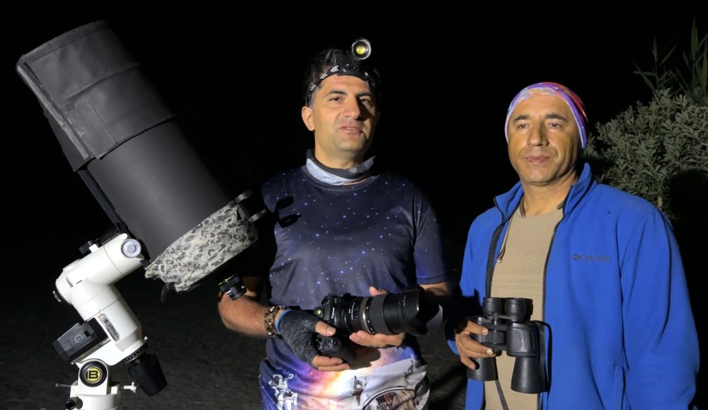 Nemrut Krater Gölü'nde Perseid meteor yağmuru şöleni