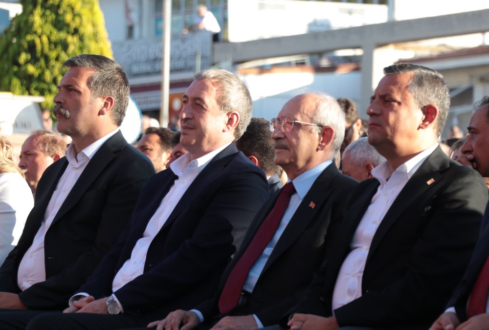 Özel, İmamoğlu ve Kılıçdaroğlu Hacıbektaş'ta yan yana