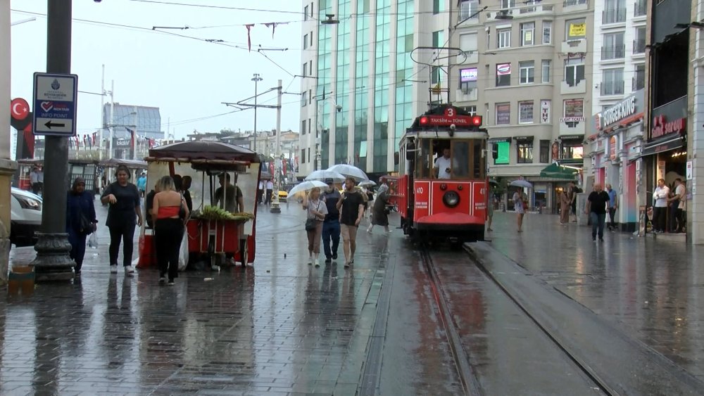 Avrupa Yakası'nın  yoğun yağışla imtihanı