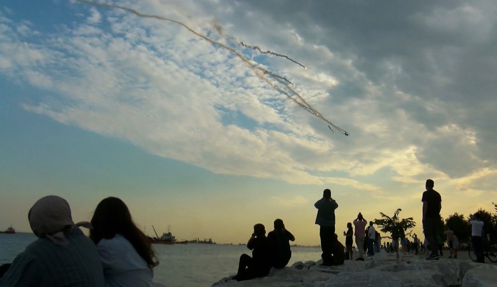 SOLOTÜRK, Yenikapı'da çevre tanıma uçuşu yaptı!