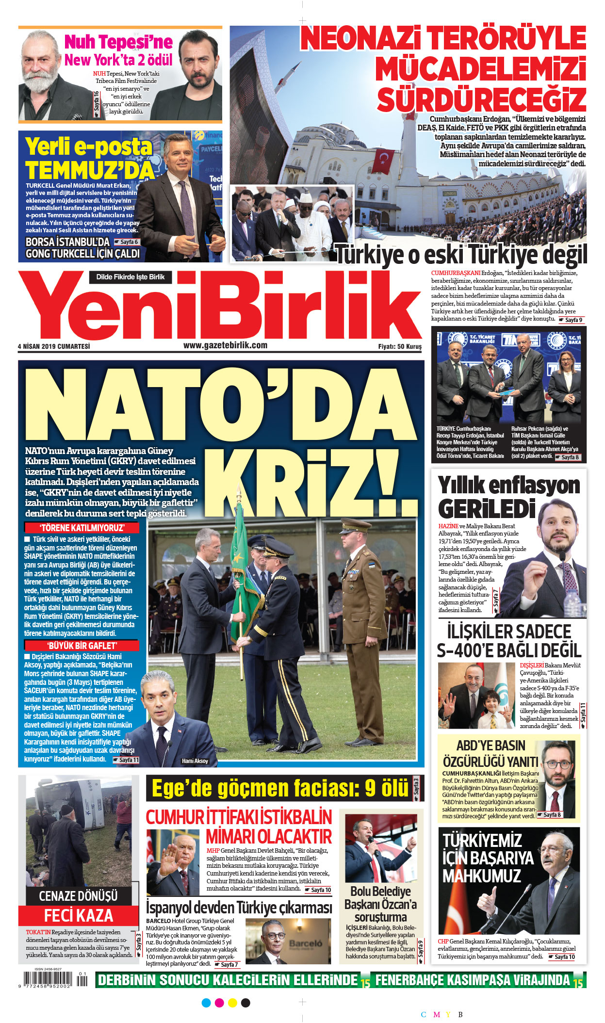 https://www.gazetebirlik.com/04 Mayıs 2019