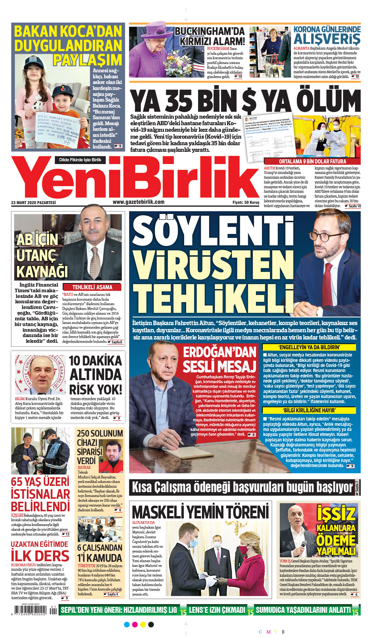 https://www.gazetebirlik.com/23 Mart 2020