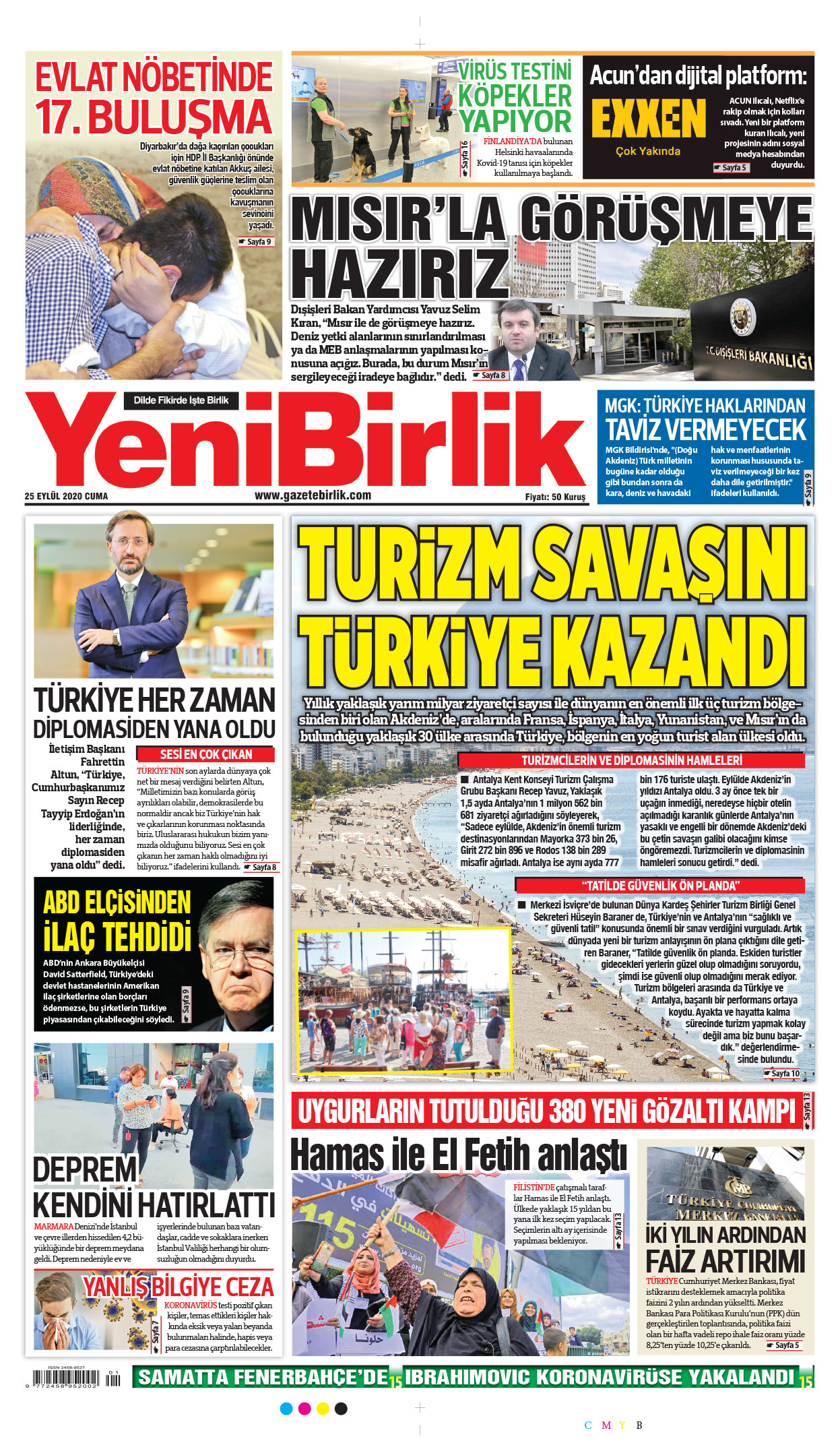 https://www.gazetebirlik.com/25 Eylül 2020