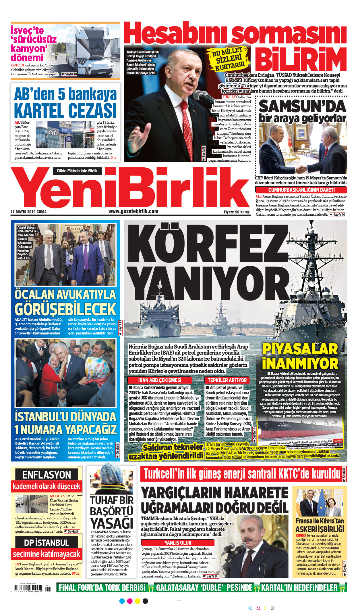 https://www.gazetebirlik.com/17 Mayıs 2019