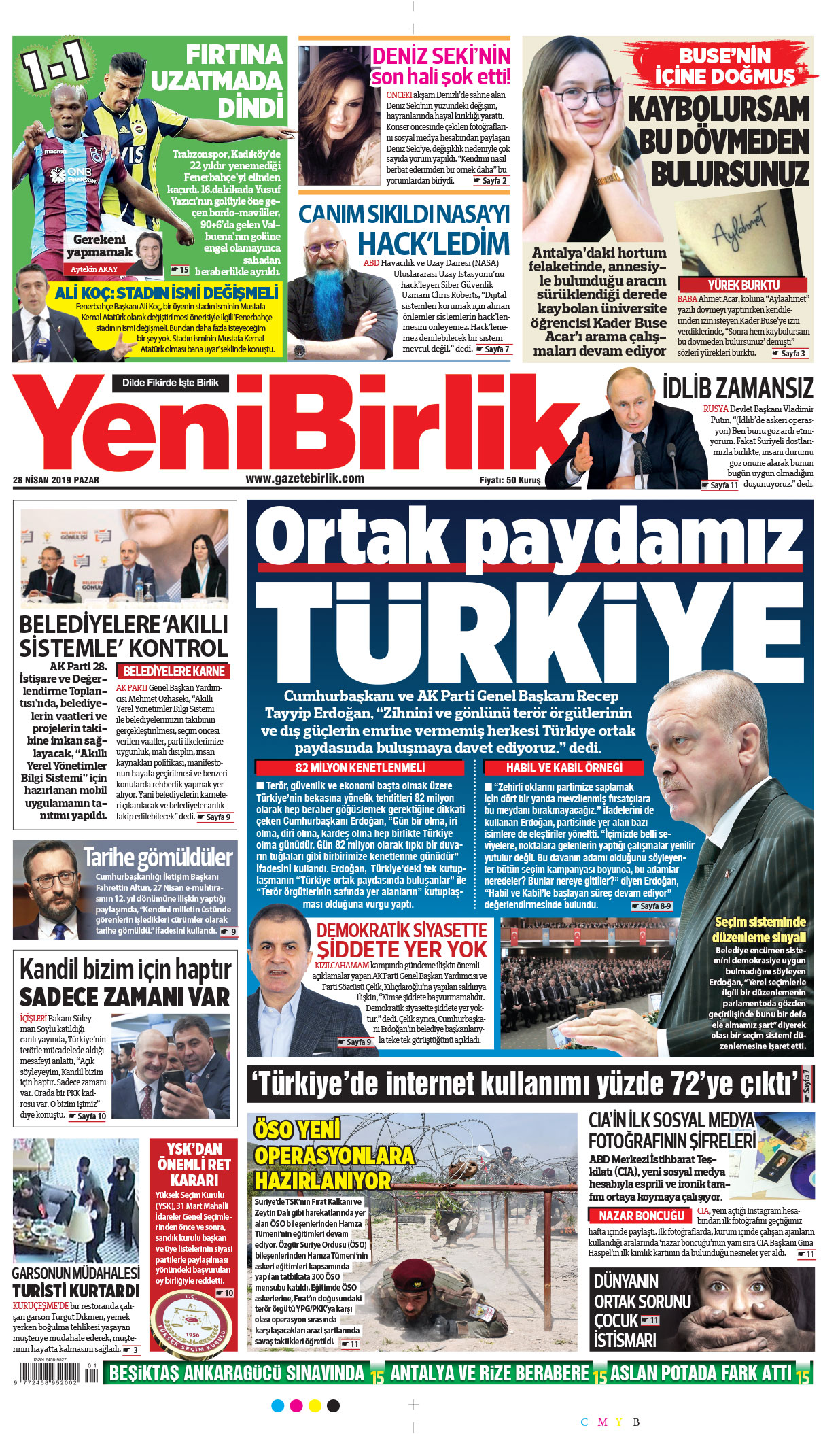 https://www.gazetebirlik.com/28 Nisan 2019