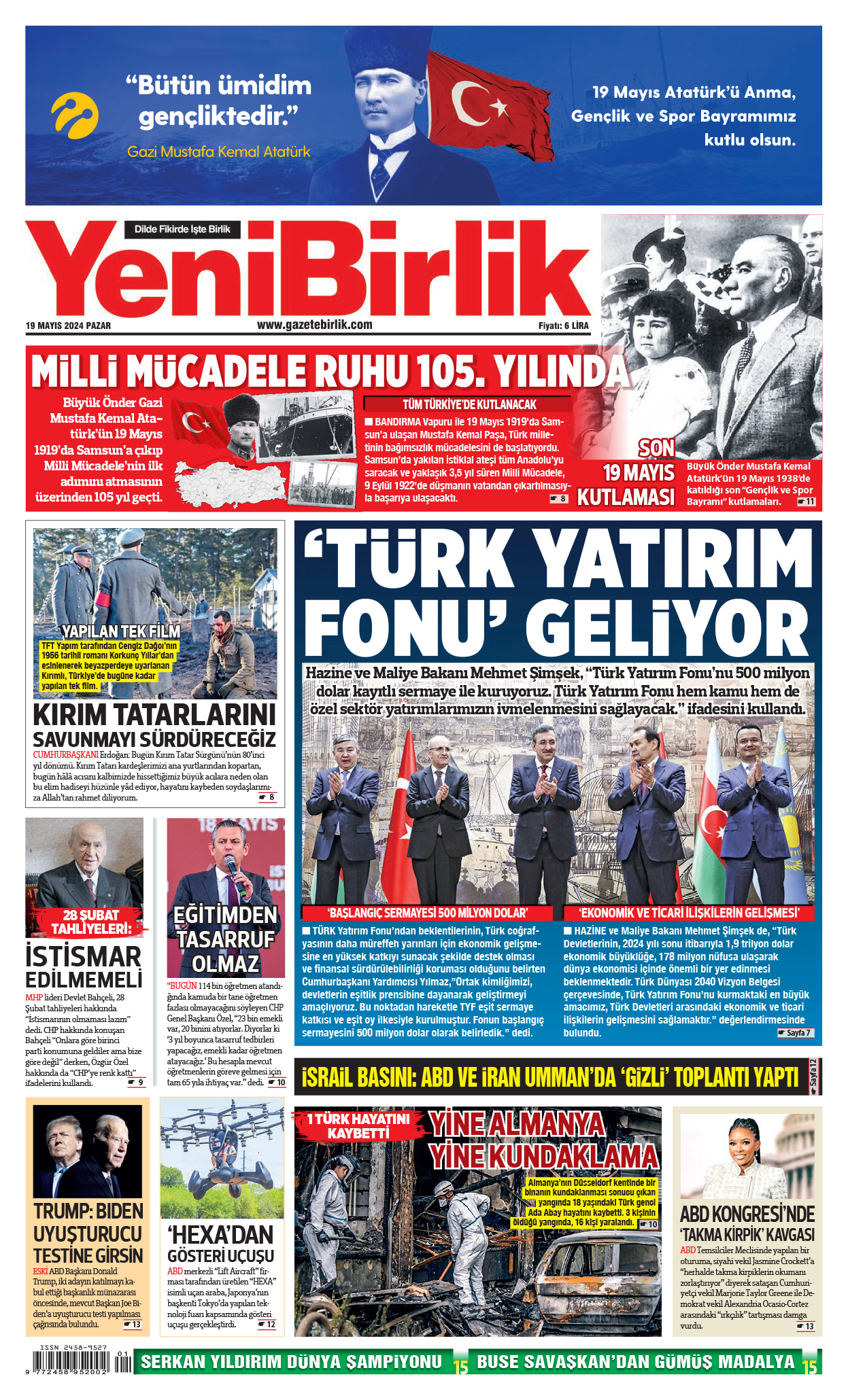 https://www.gazetebirlik.com/19 Mayıs 2024