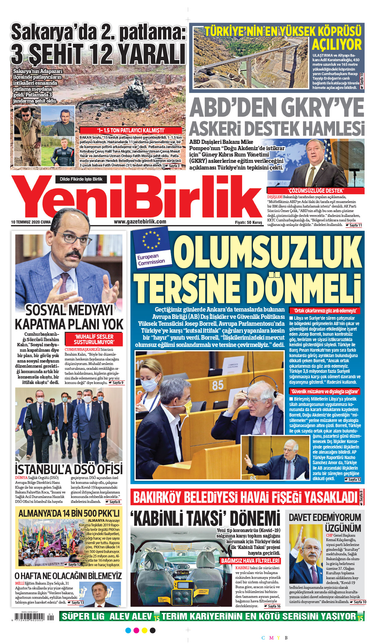 https://www.gazetebirlik.com/10 Temmuz 2020