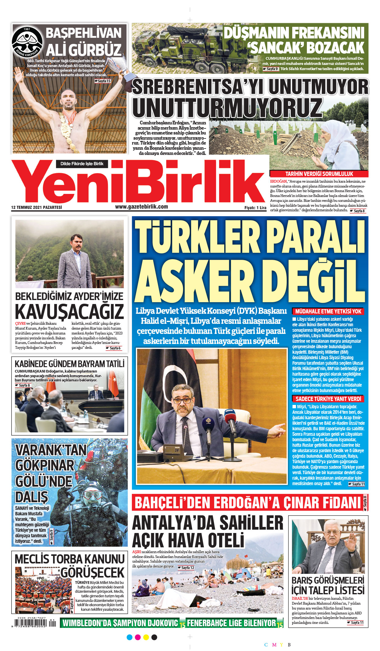 https://www.gazetebirlik.com/12 Temmuz 2021