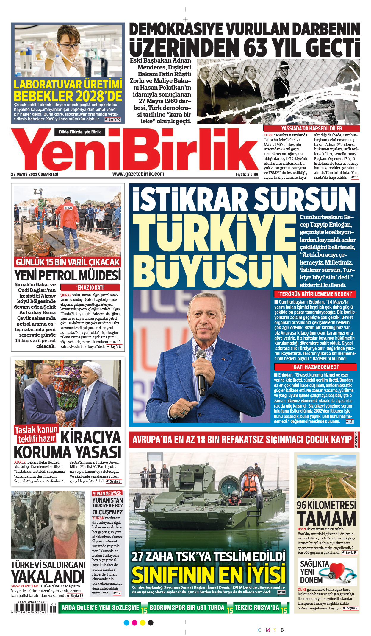 https://www.gazetebirlik.com/27 Mayıs 2023