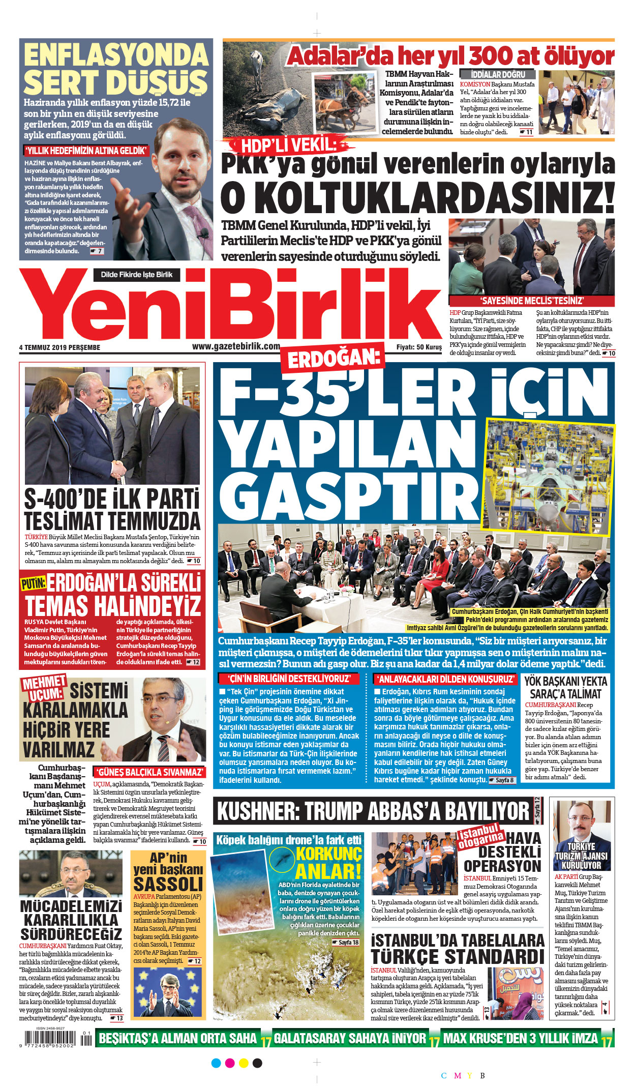 https://www.gazetebirlik.com/04 Temmuz 2019