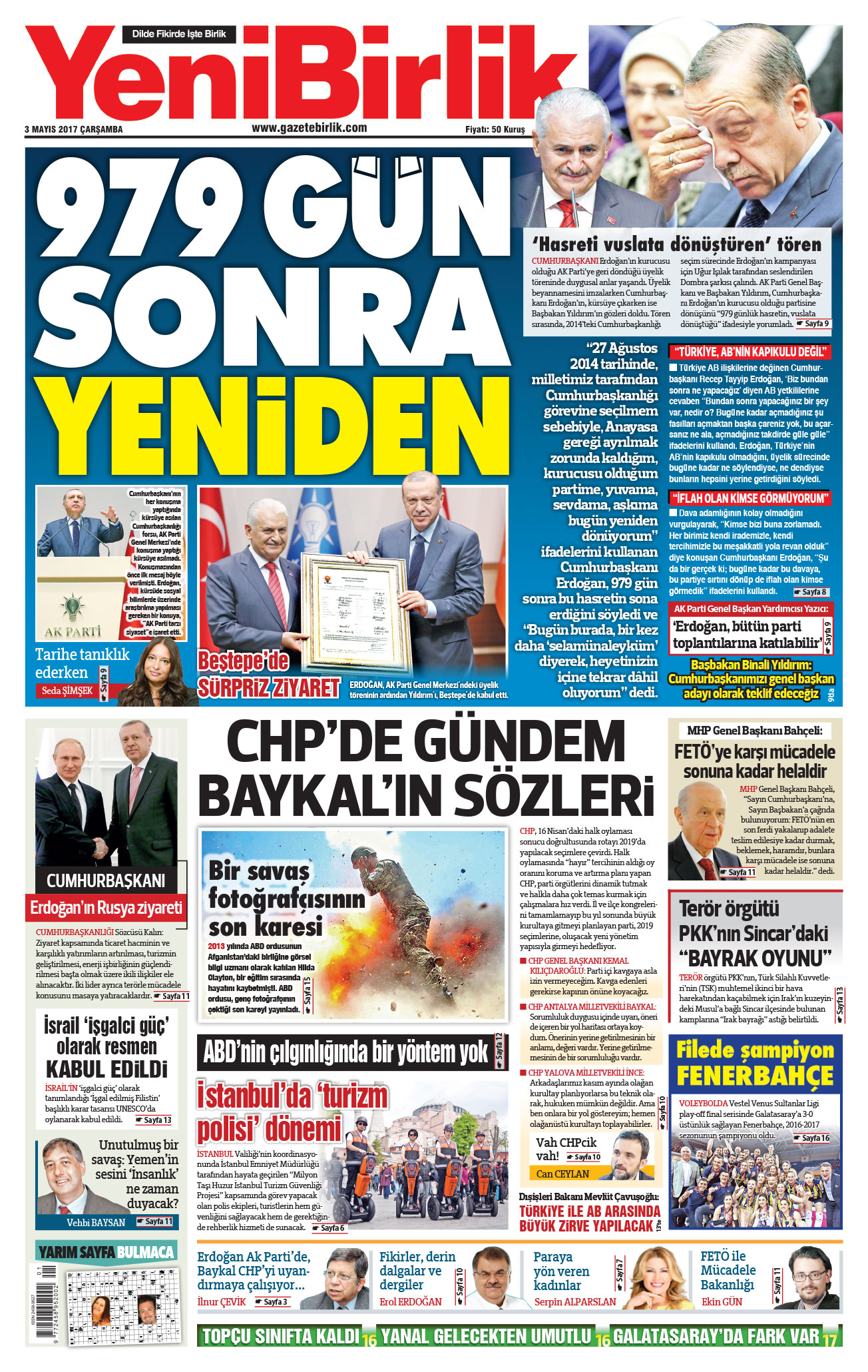 https://www.gazetebirlik.com/03 Mayıs 2017