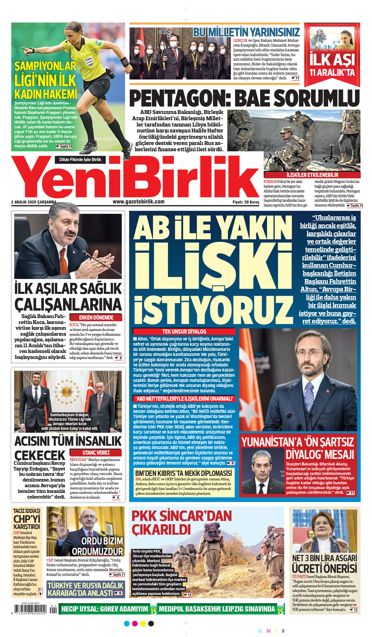 https://www.gazetebirlik.com/02 Aralık 2020