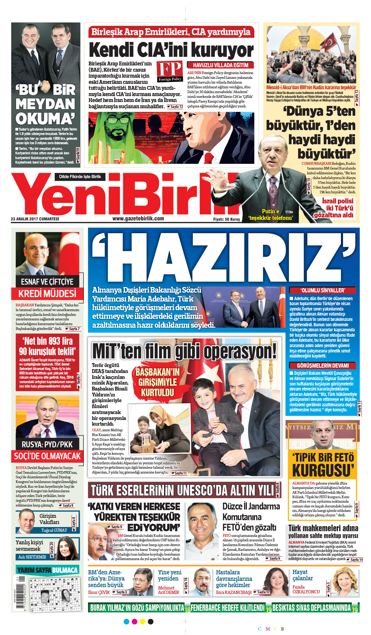 https://www.gazetebirlik.com/23 Aralık 2017