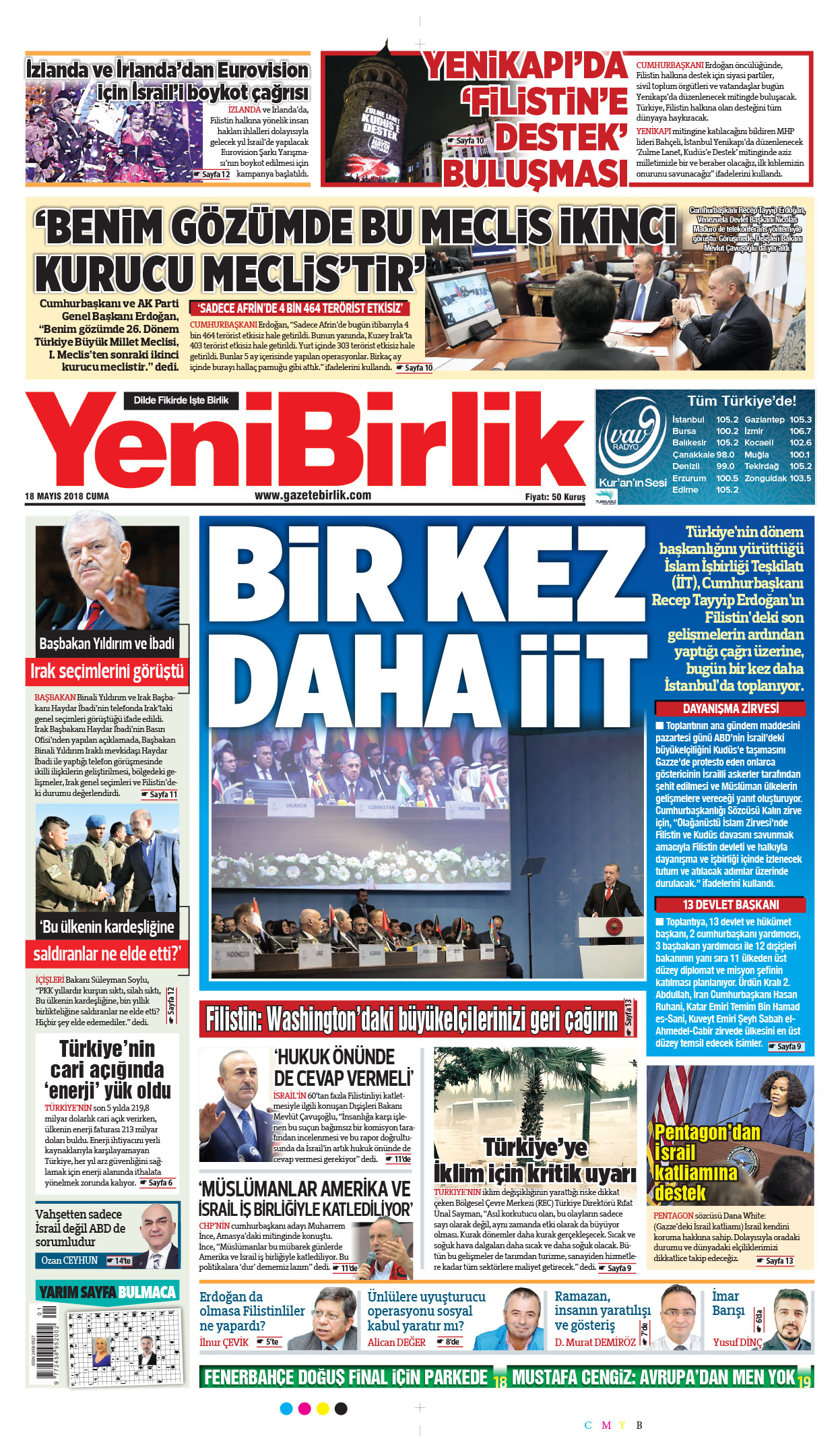 https://www.gazetebirlik.com/18 Mayıs 2018