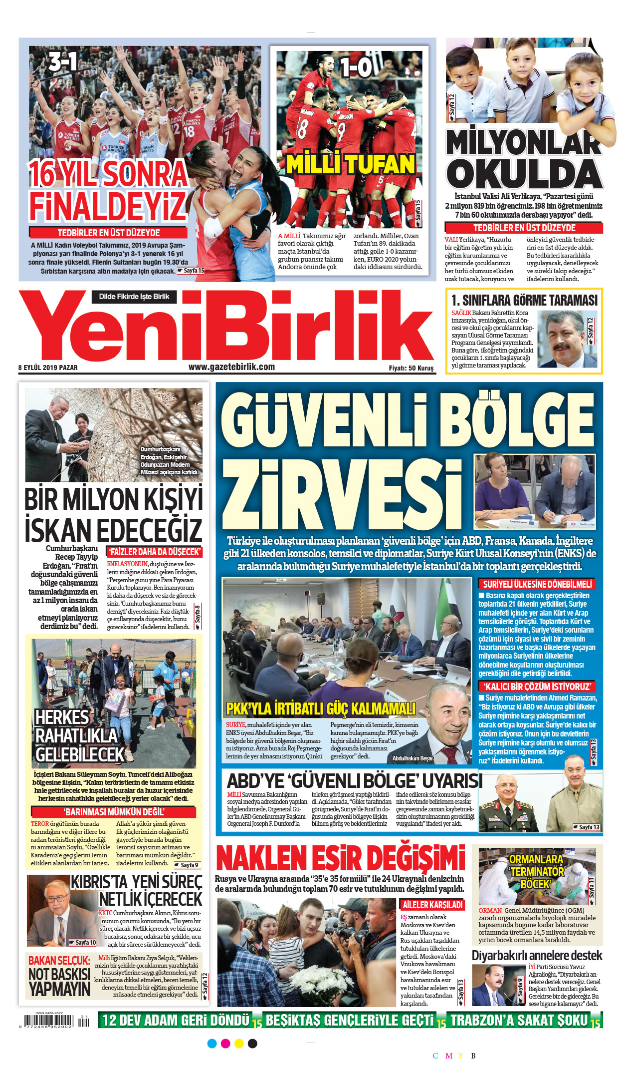 https://www.gazetebirlik.com/08 Eylül 2019