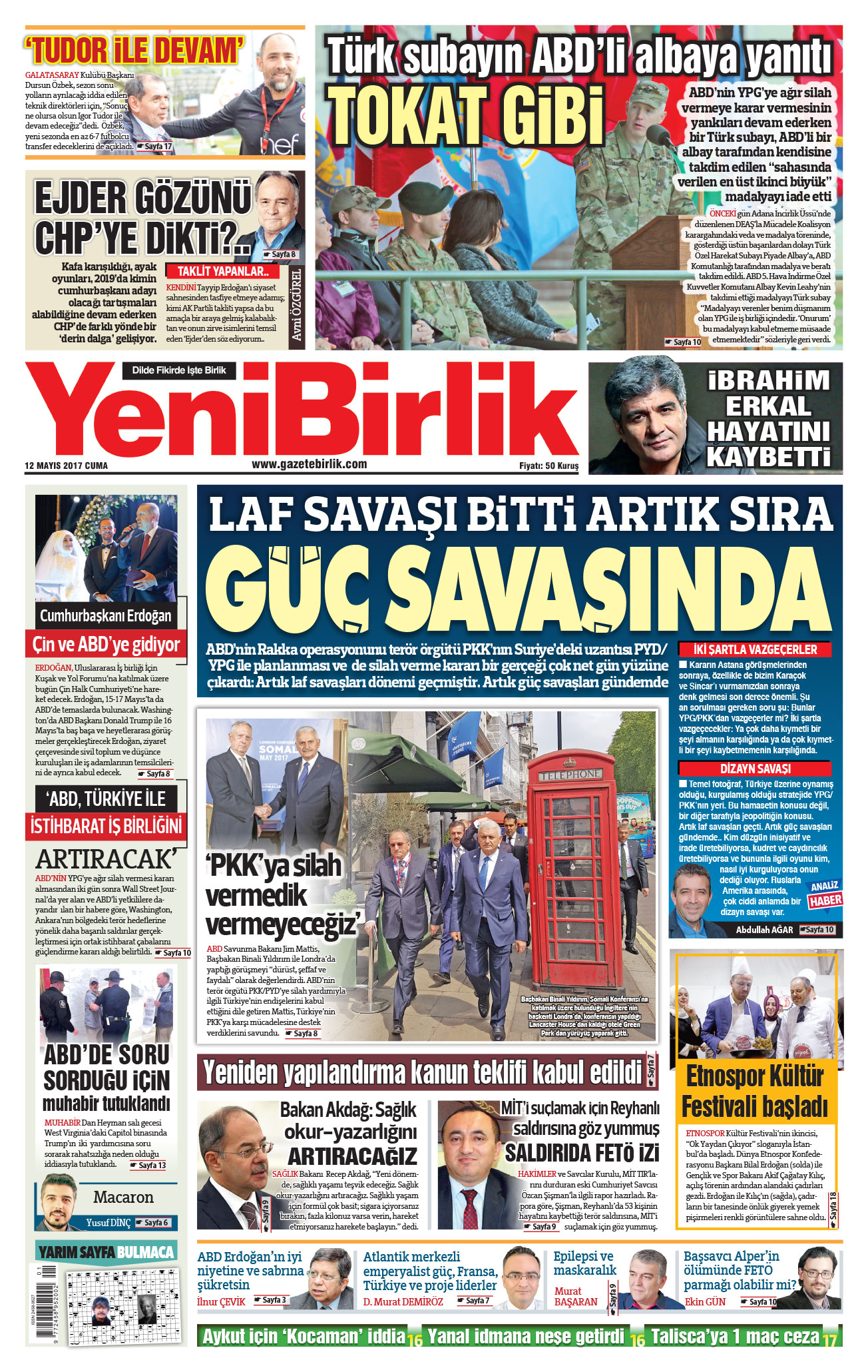 https://www.gazetebirlik.com/12 Mayıs 2017