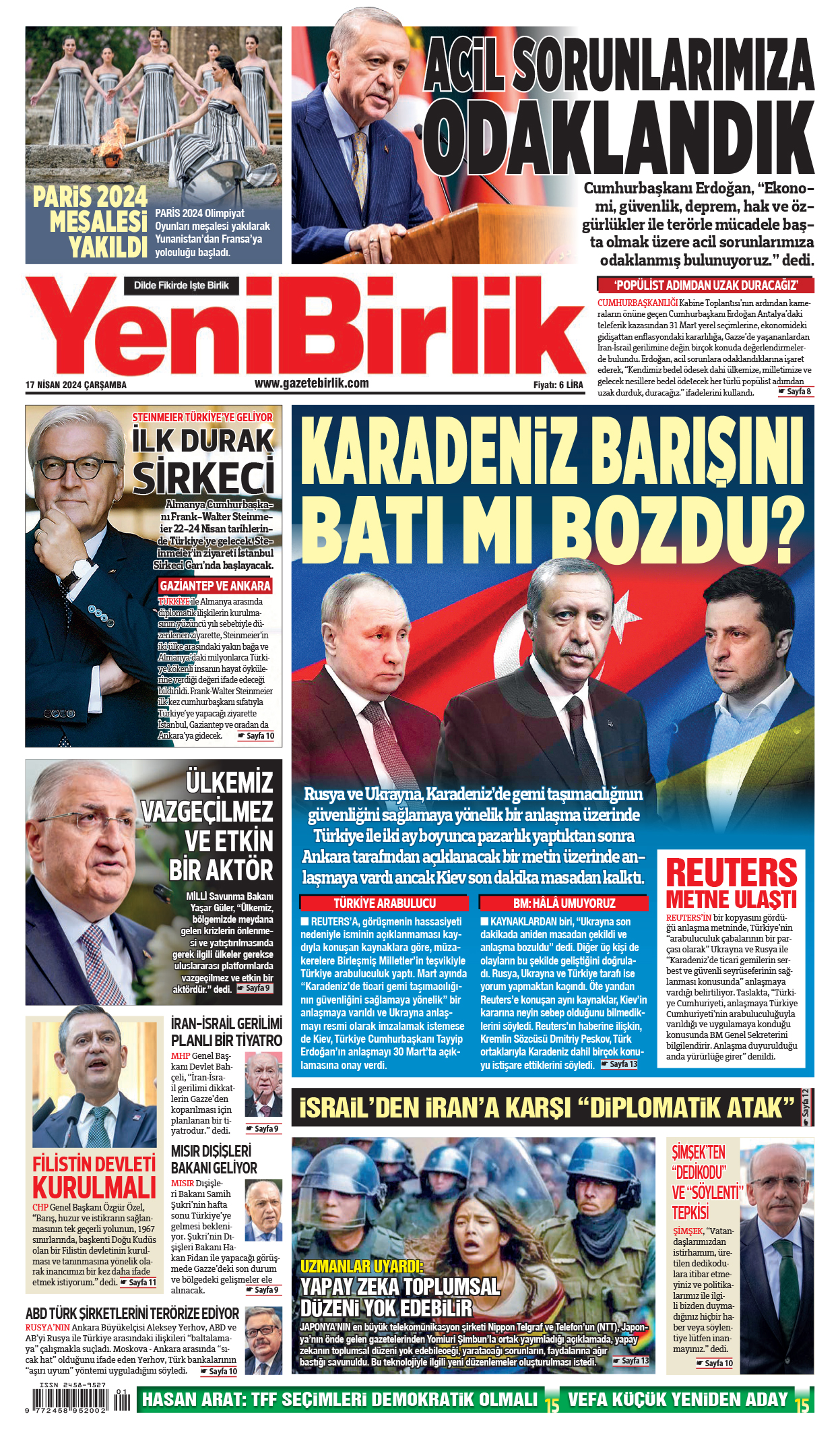 https://www.gazetebirlik.com/17 Nisan 2024