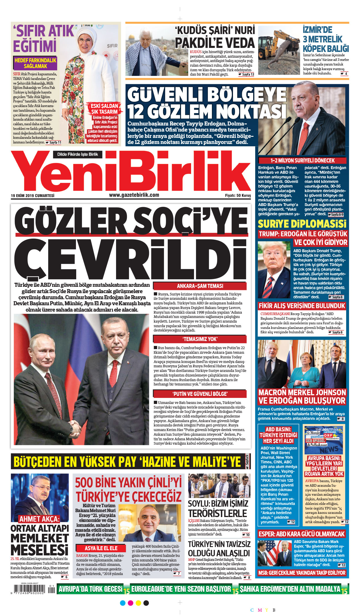 https://www.gazetebirlik.com/19 Ekim 2019