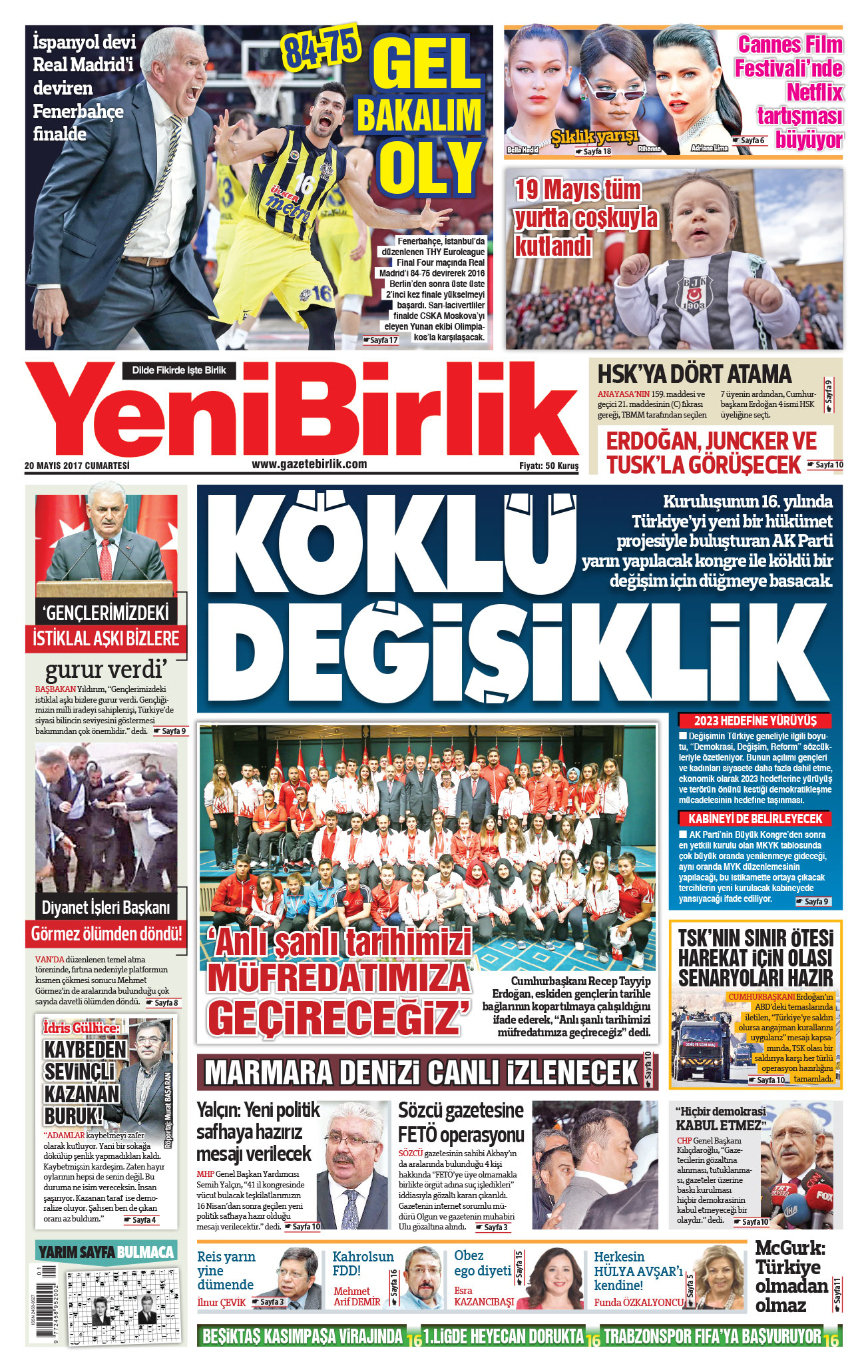 https://www.gazetebirlik.com/20 Mayıs 2017