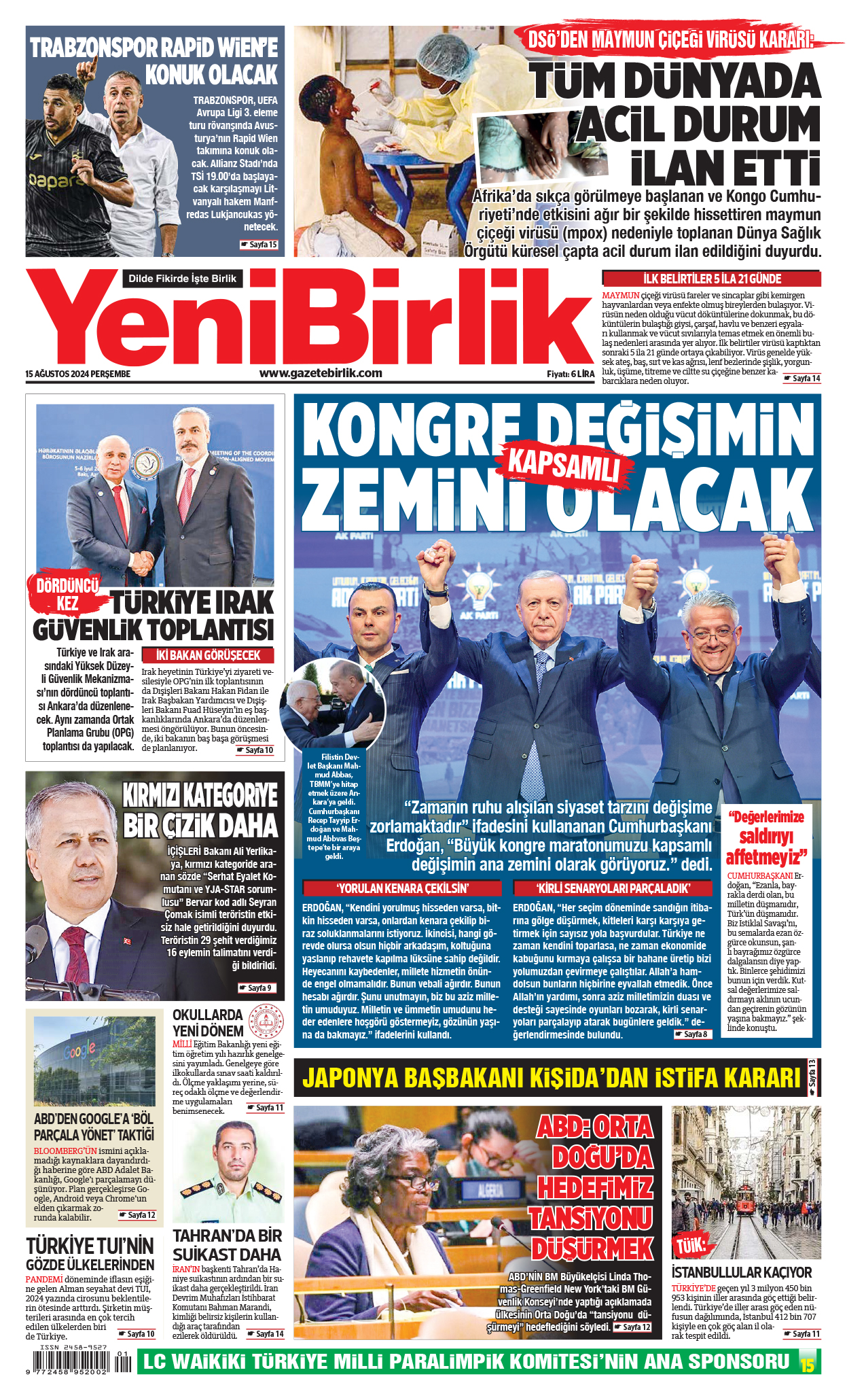 https://www.gazetebirlik.com/15 Ağustos 2024