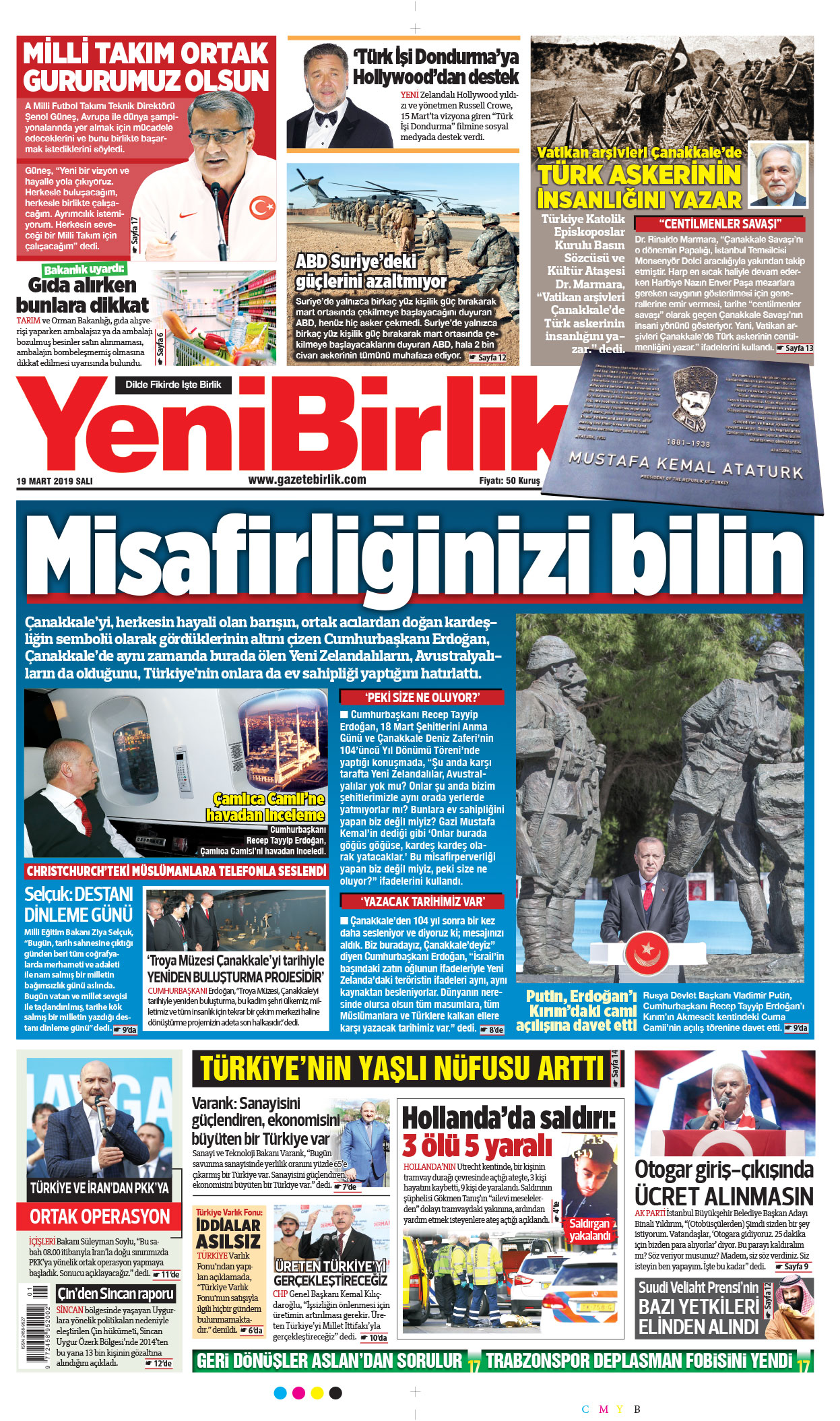 https://www.gazetebirlik.com/19 Mart 2019