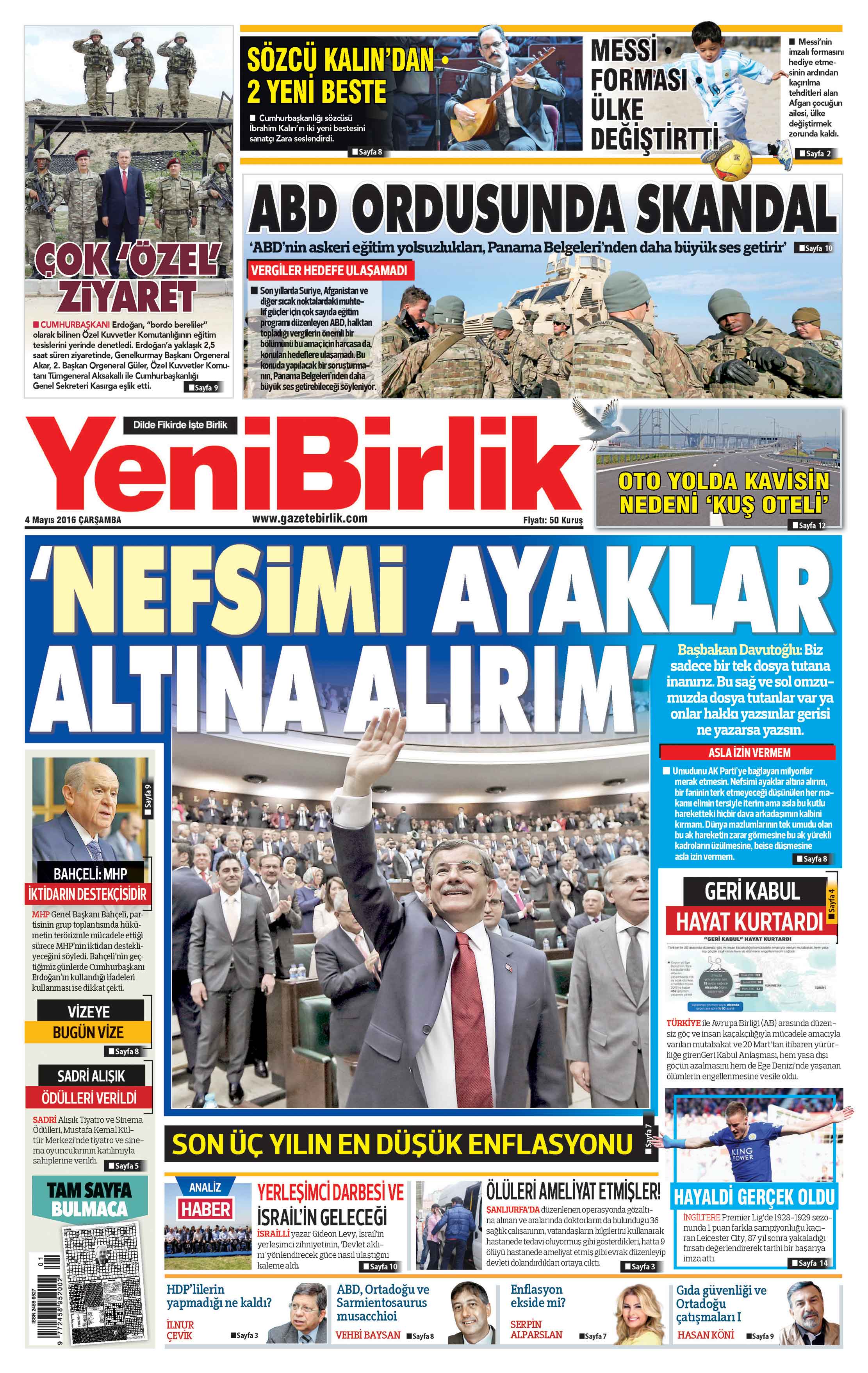 https://www.gazetebirlik.com/04 Mayıs 2016