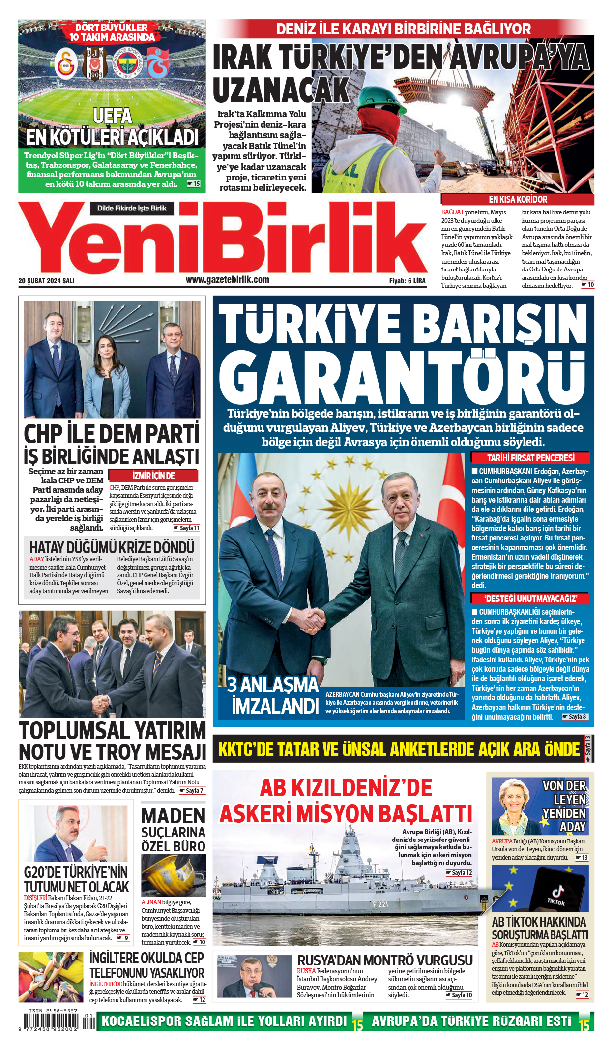 https://www.gazetebirlik.com/20 Şubat 2024